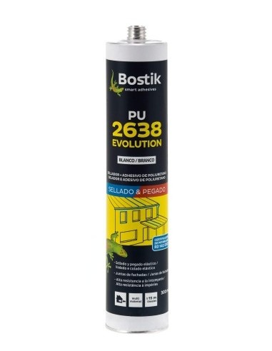 Masilla poliuretano blanco Bostik 2638