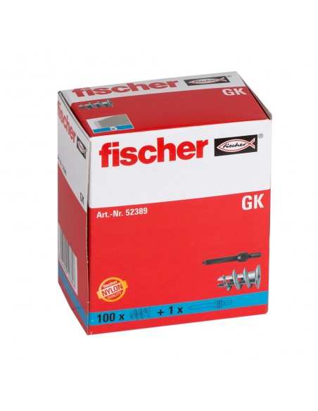 Taco autoperforante Fischer GK (100 uds.)