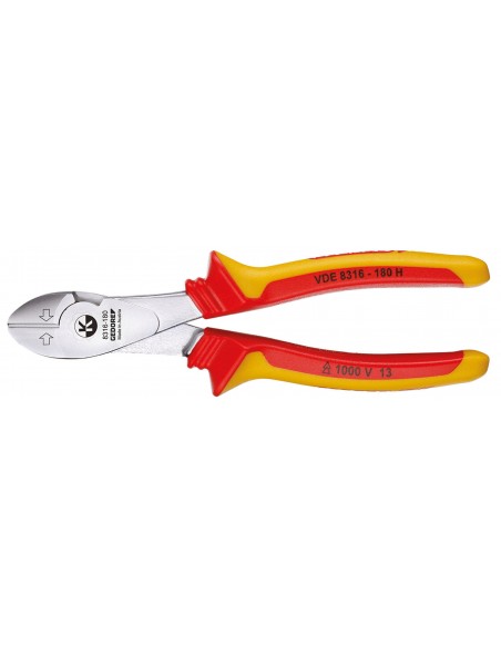 Alicate corte diagonal fuerza aislante Gedore VDE 8316