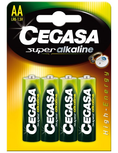 Pila Cegasa super alkaline LR6 AA 1,5V