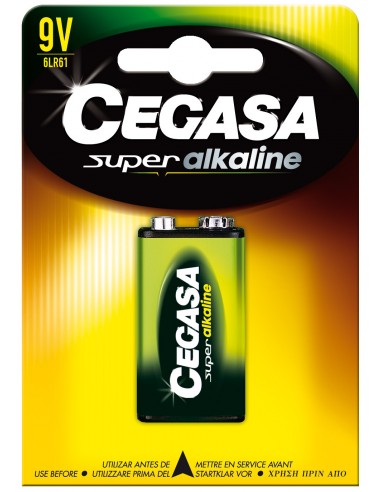 Pila Cegasa super alkaline 6LR61 9V