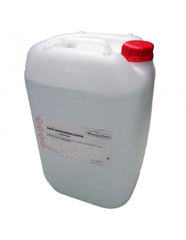 Agua destilada desmineralizada (bidón 25L)