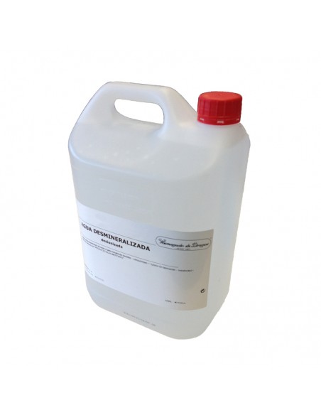 Agua destilada desmineralizada (bidón 5L)