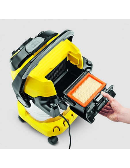 Aspirador 2.000W 30L seco liquido Karcher WD 6 P Premium