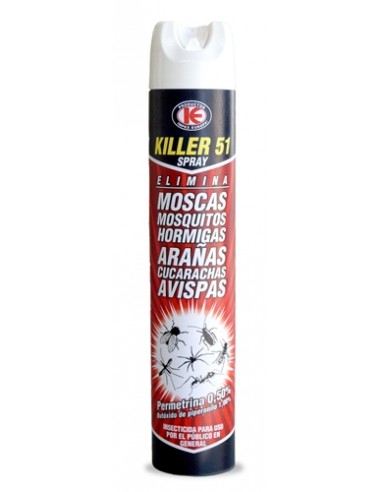 Insecticida Killer 51 spray 750 ml