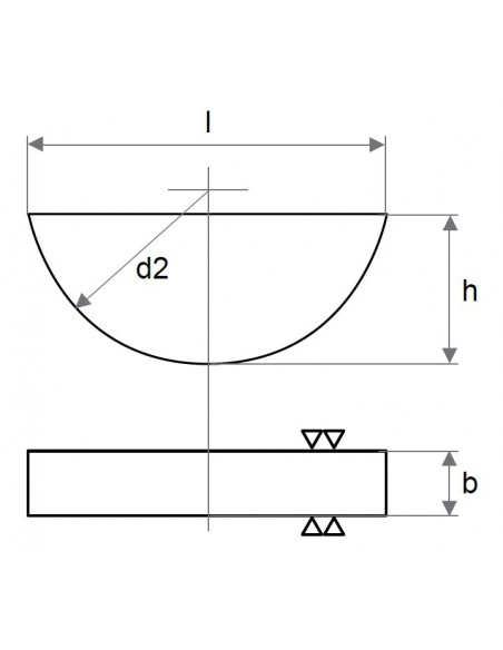 Chaveta disco DIN 6888 F114