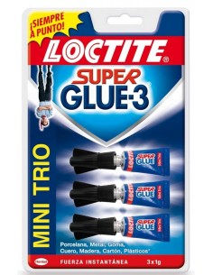 Loctite Super Glue-3 Mini Trio 3g