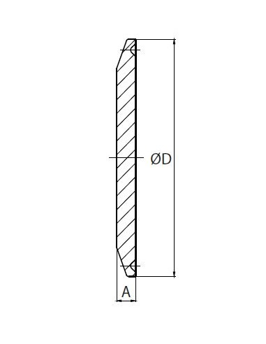 Casquillo Clamp ciego AISI 316L