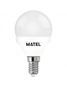 Lámpara LED esférica E14 Matel