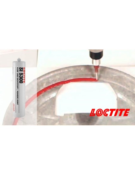 Loctite SI 5300 adhesivo sellador rojo 350º 310ml