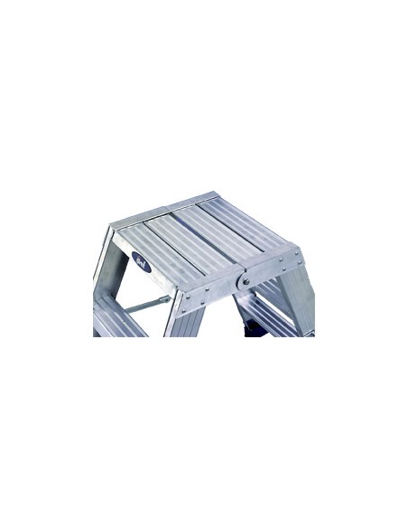 Taburete industrial aluminio doble subida Svelt Punto Plus