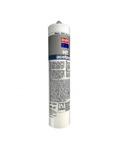 Silicona Silkron HT-Acetoxy Tixo blanca 280º 300ml 2