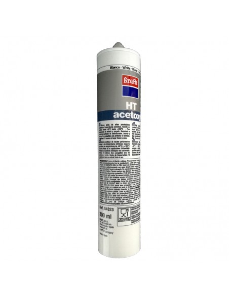 Silicona Silkron HT-Acetoxy Tixo blanca 280º 300ml