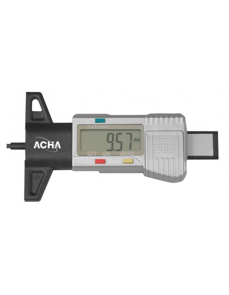Calibre digital profundidad neumáticos 0-25mm Acha 18543
