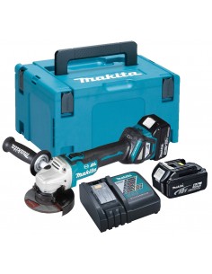 Amoladora batería 125mm 18V Makita DGA513RTJ