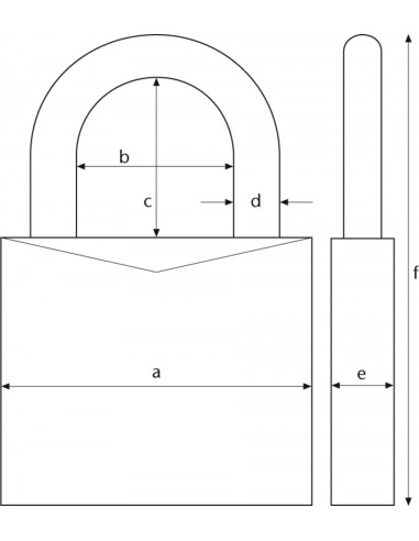 Candado combinación código Abus 155