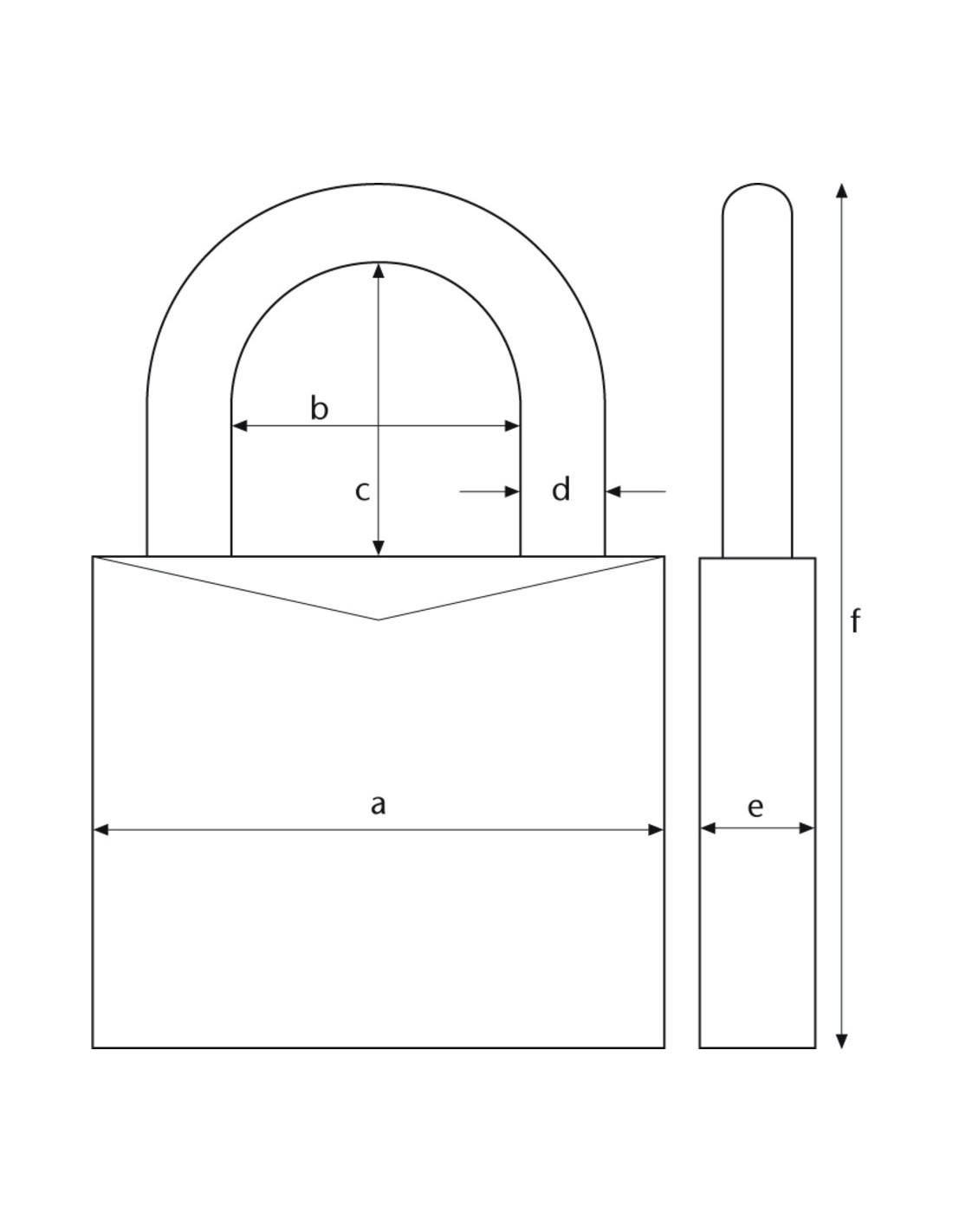 Candado Combinacion 4 Digitos 40 mm Abus - Ferretería On Line