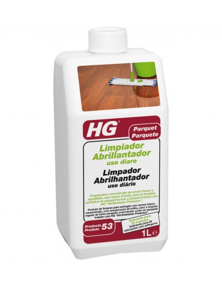 Limpiador abrillantador parquet 1L HG uso diario