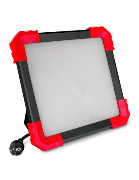 Pantalla LED trabajos construcción Metalworks WFO50