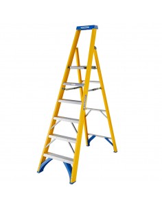 Escalera tijera fibra y aluminio Werner 717 series 2