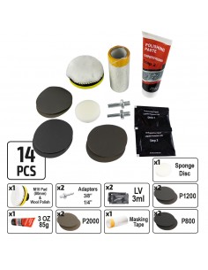 Kit de pulido de faros JBM 53626 2