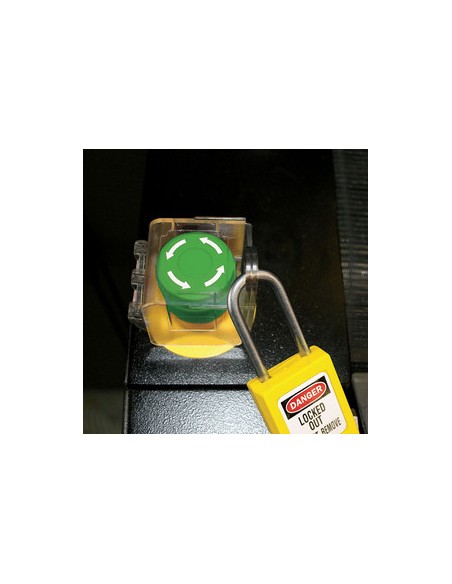 Cubierta protección interruptor instalado Master Lock S2153