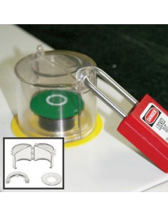Cubierta protección interruptor desmontable MasterLock S2151 2