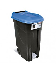Contenedor residuos con pedal  80 litros embalaje 3uds