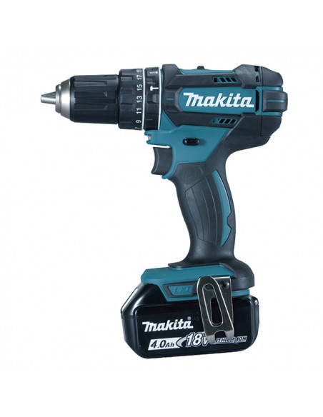 Taladro combinado 18V Litio 4,0Ah Makita DHP482RME