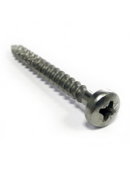 Tirafondo cabeza redonda DIN 7505-B inox A2