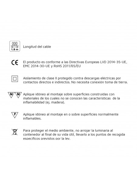 Regleta encimera oculta Push 3xEU 2xUSB Emuca 5009925