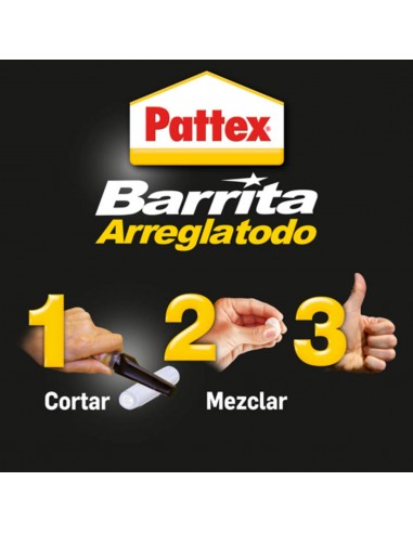 Barrita arreglatodo masilla metal 48g Pattex