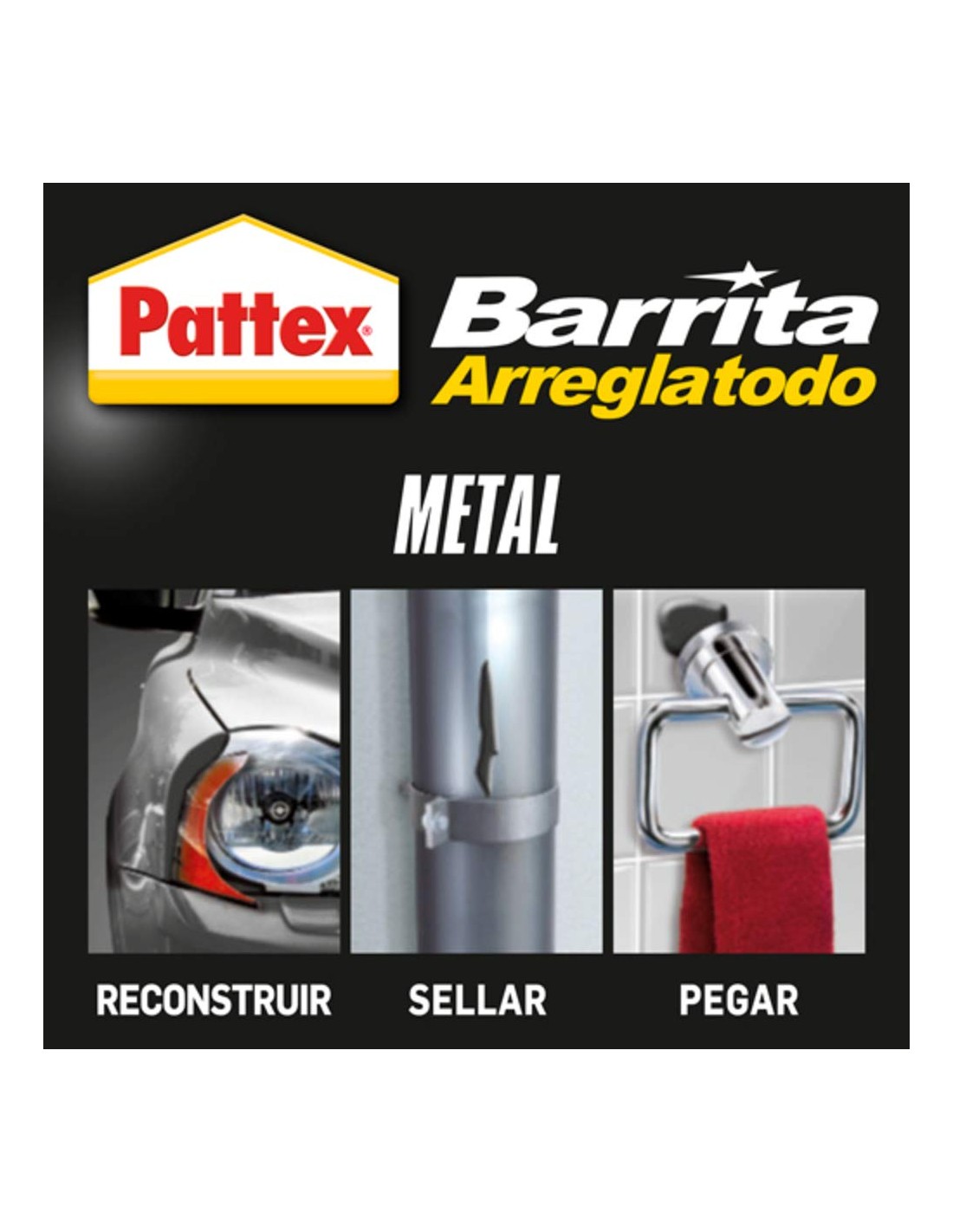 Masilla reparadora de metal Patex Nural 43