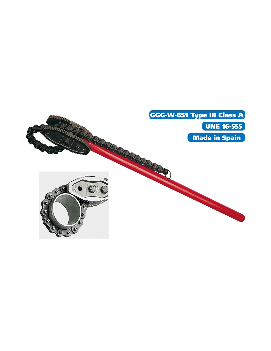 ▷ Llave cadena 1033100/70243-2.1/2 de super ego ®