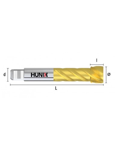 Macho roscar HSSE DIN 5156-C BSP Hunix Hepyc 2287