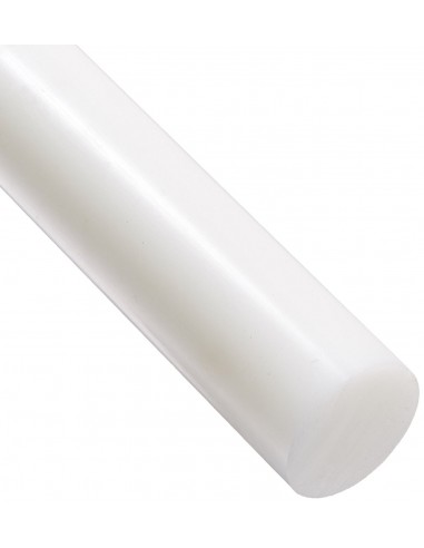 Teflón PTFE extorsionado para mecanizar (barra 1m)