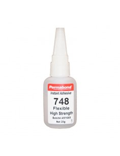 Permabond 748 cianocrilato flexible 20g