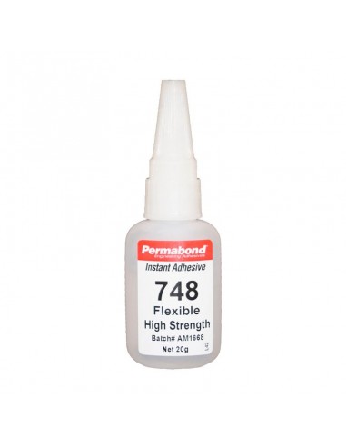 Permabond 748 cianocrilato flexible 20g