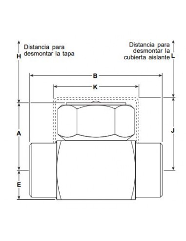 Purgador termodinámico vapor Spirax Sarco TD52m