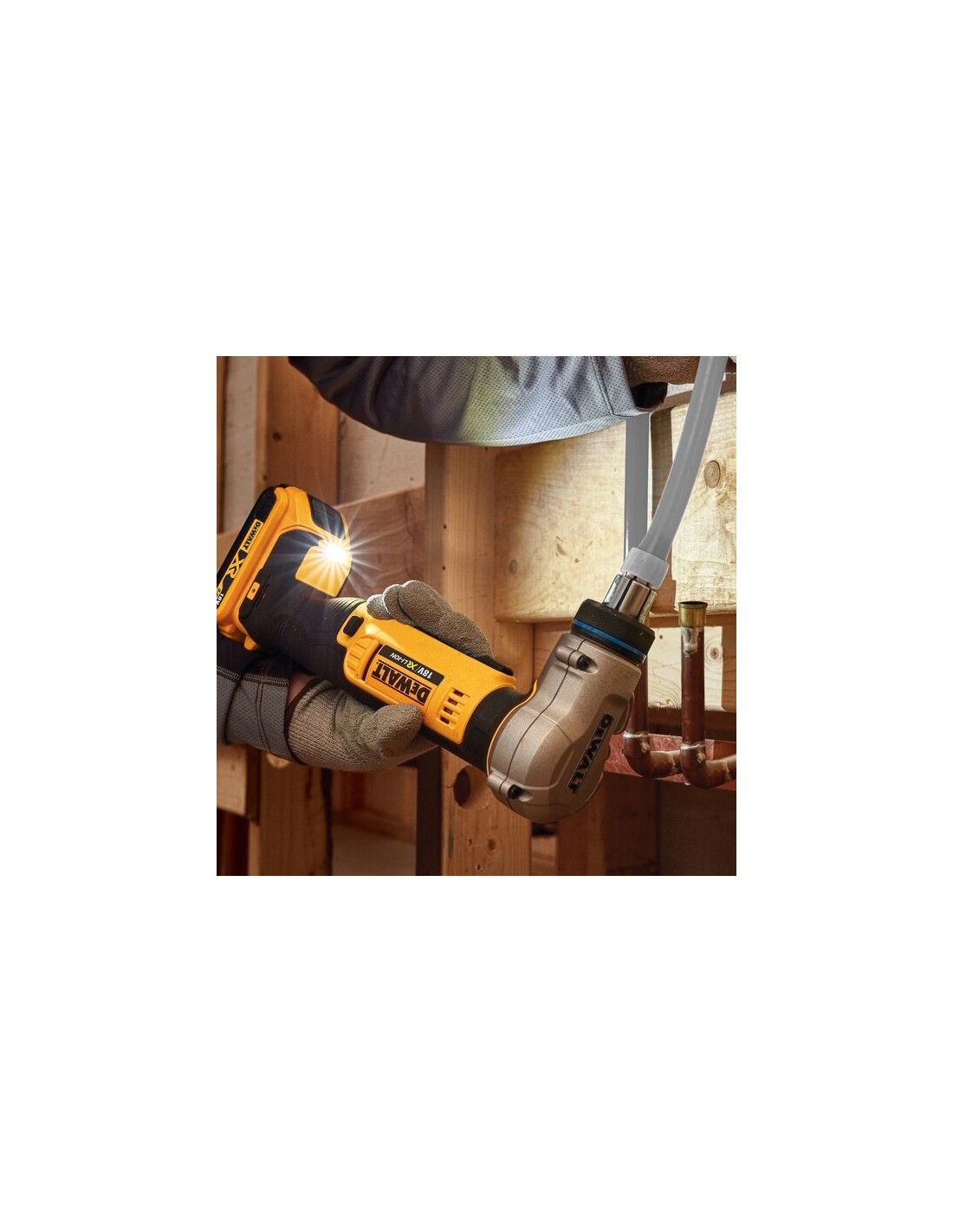 Expandidora de Tubo XR 18V sin cargador/batería. DeWALT