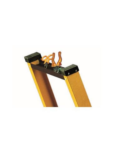 Escalera fibra vidrio con plataforma Svelt Smart