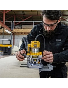 Fresadora electrónica 900W Dewalt D26204K-QS 2