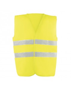 Chaleco fluorescente amarillo alta visilibidad
