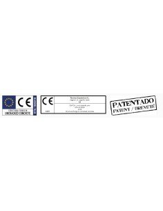 Anclaje cabeza inviolable zincada negra Index CH-INN 2