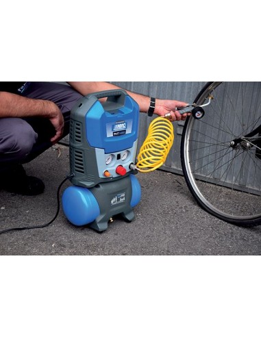 Compresor portátil sin aceite 6L 1,5HP Abac...