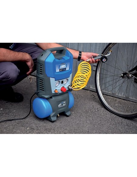 Compresor portátil sin aceite 6L 1,5HP Abac Suitcase 6