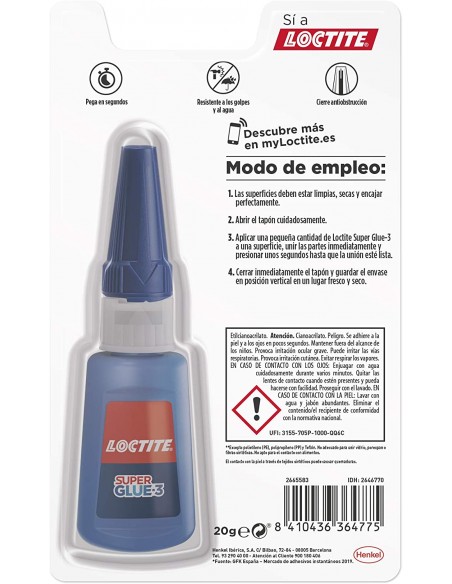 Loctite Super Glue-3 XXL 20g