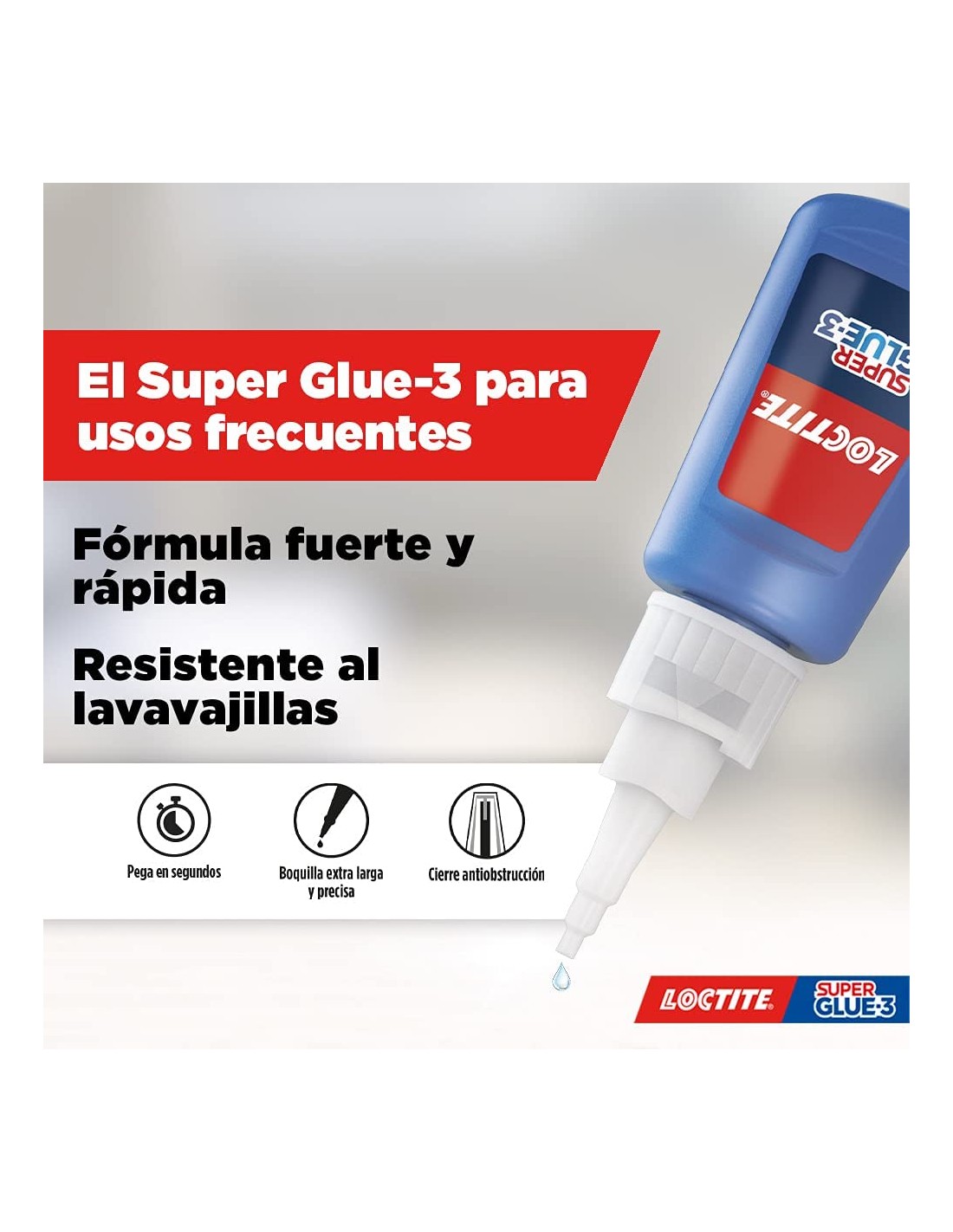 Loctite Super Glue-3 XXL adhesivo instantáneo 20 gr