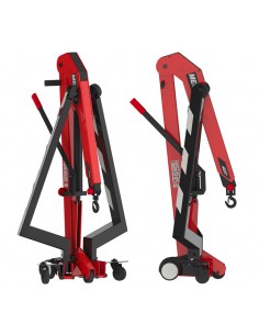 Grúa plegable taller patas paralelas Mega CRP 2