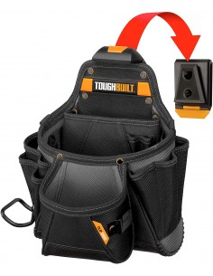 BOLSA PORTAHERRAMIENTAS TOUGHBUILT ELECTRICISTA + CORREA HOMBRO TB-CT-114